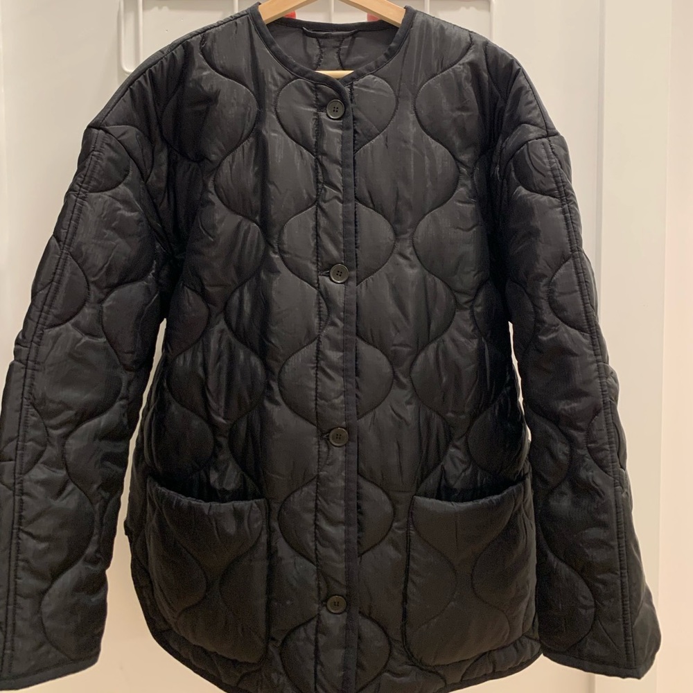 Aritzia Babaton Evergreen Quilted Jacket